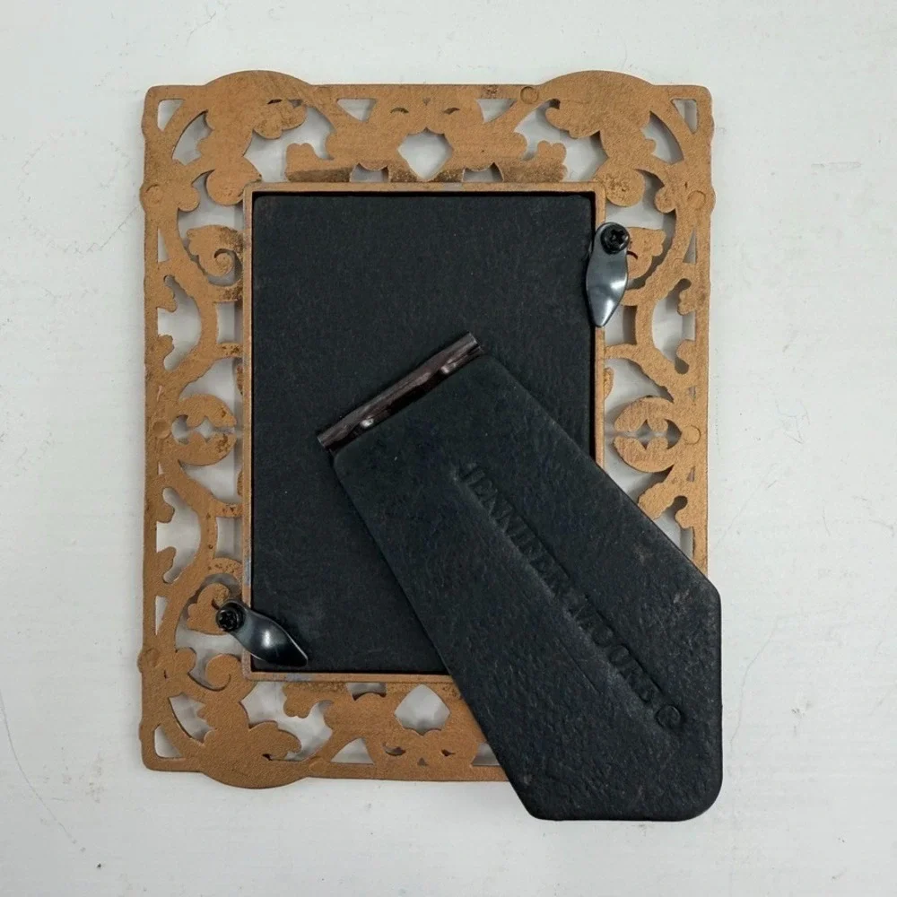 Jennifer Moore Ironworks Collection Picture Frame 2x3 Gold Baroque Rococo Ornate